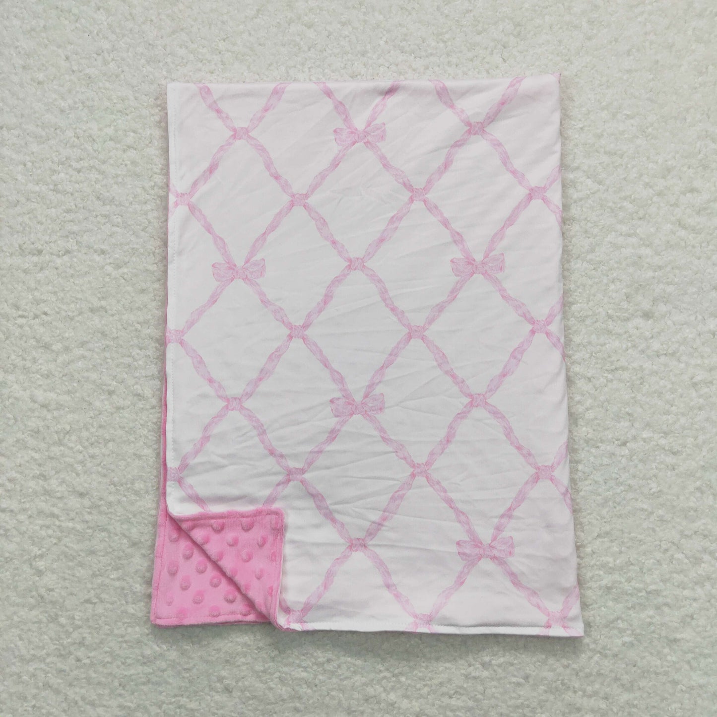 Pink Bows Print Sisters Matching Bamboo Clothes