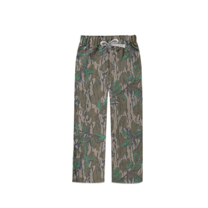 (Custom Design Preorder MOQ 5) Adult Camo Print Man Hunting Pants