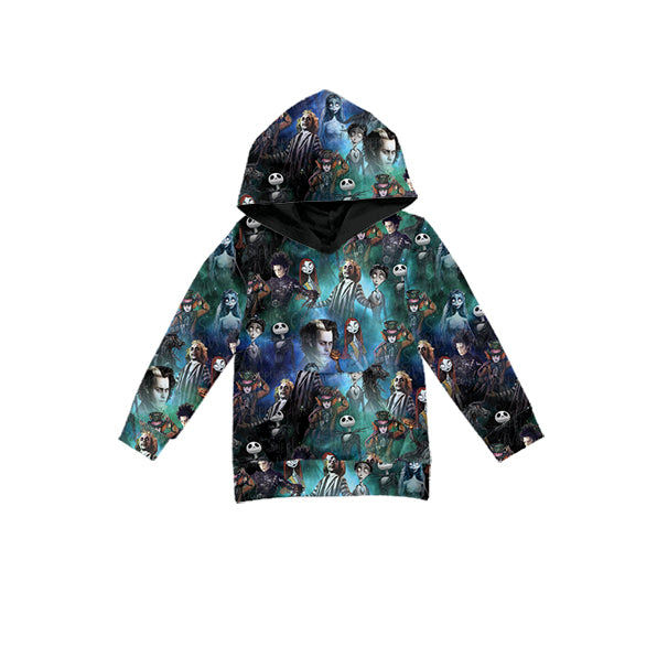 (Custom Design Preorder MOQ 5) Movie Characters Print Kids Hoodie Top