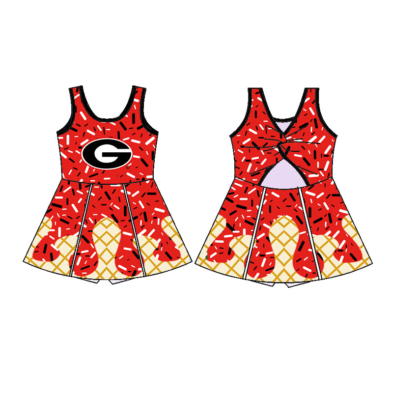 (Custom Design Preorder MOQ 5 Each Item)Team's Georgia Print Family Matching Clothes