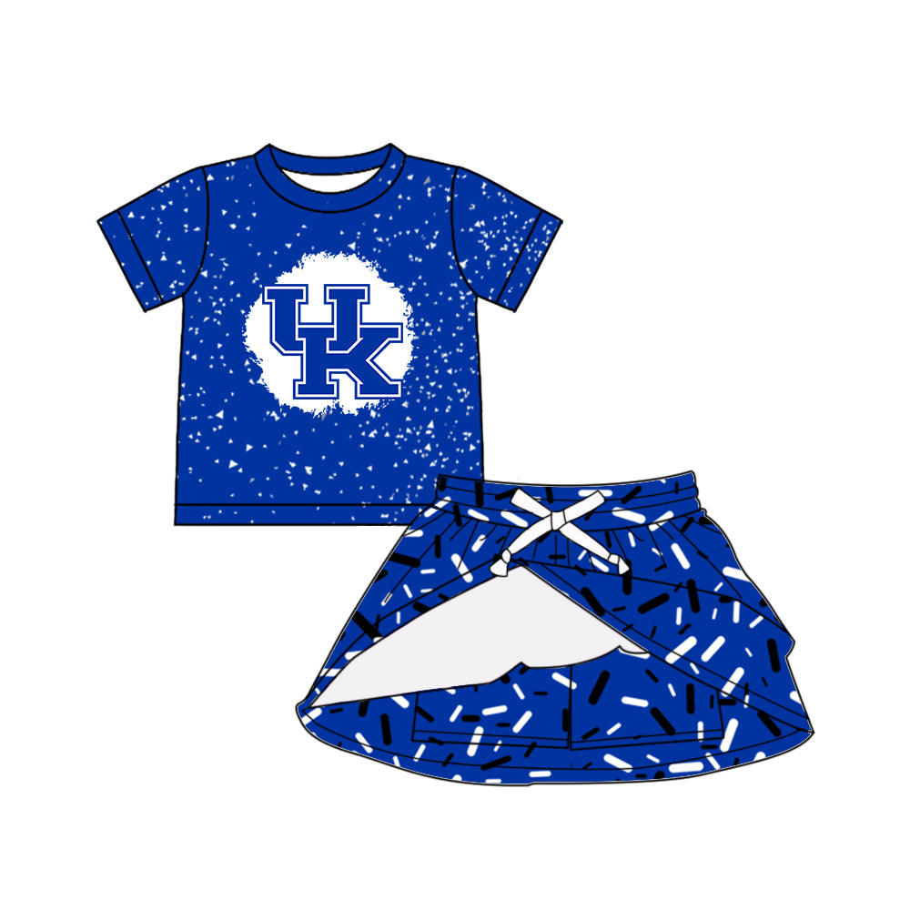 (Custom Design Preorder MOQ 5 Each Item)Team's Kentucky Print Family Matching Clothes