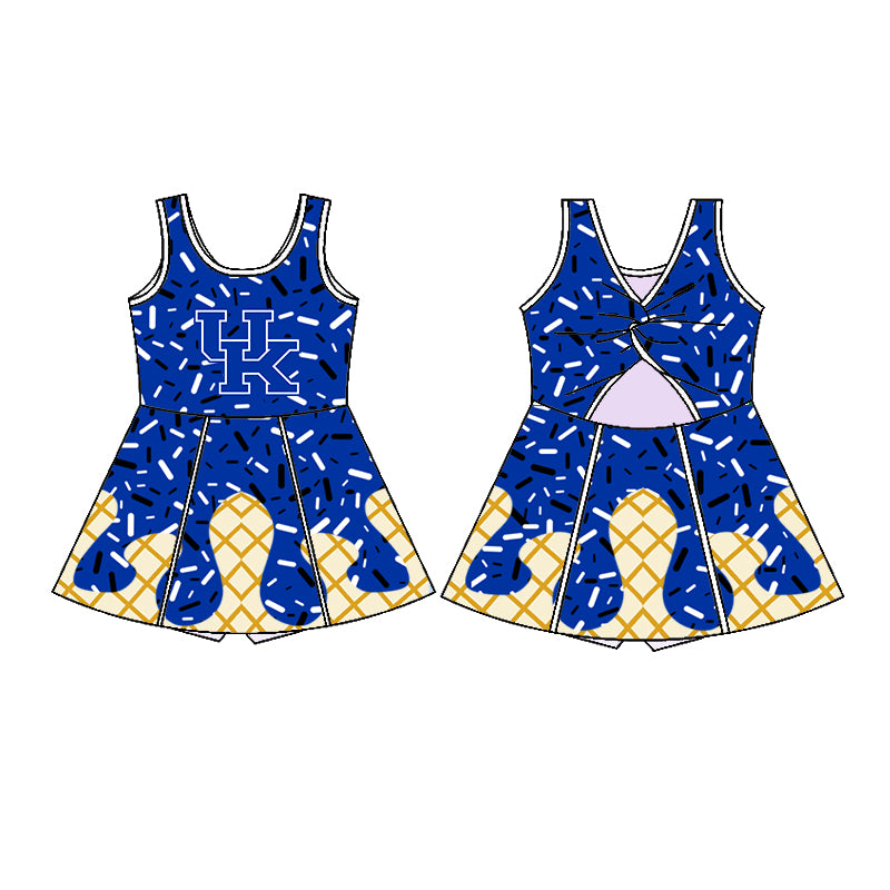 (Custom Design Preorder MOQ 5 Each Item)Team's Kentucky Print Family Matching Clothes