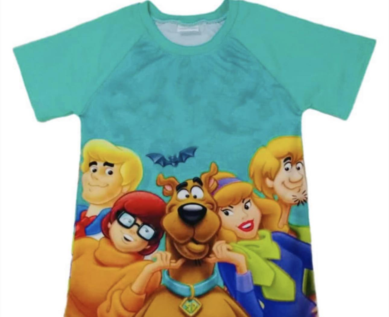 (Custom Design Preorder MOQ 5) Cartoon Dog Print Boys Summer Tee Shirts Top