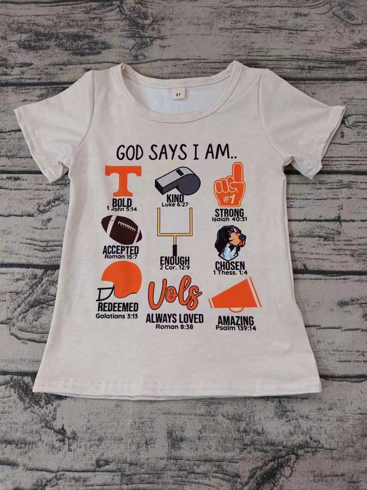 (Custom Design Preorder MOQ 5) Team's T Print Boys Summer Tee Shirts Top