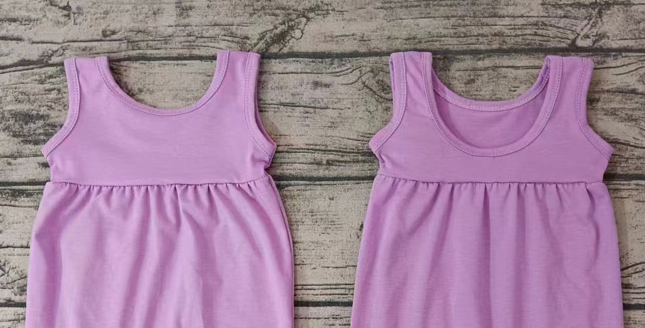 (Custom Design Preorder MOQ 5) Pink Dots Print Pockets Girls Spring Swoop Back Long Sleeve Leggy Jumpsuits