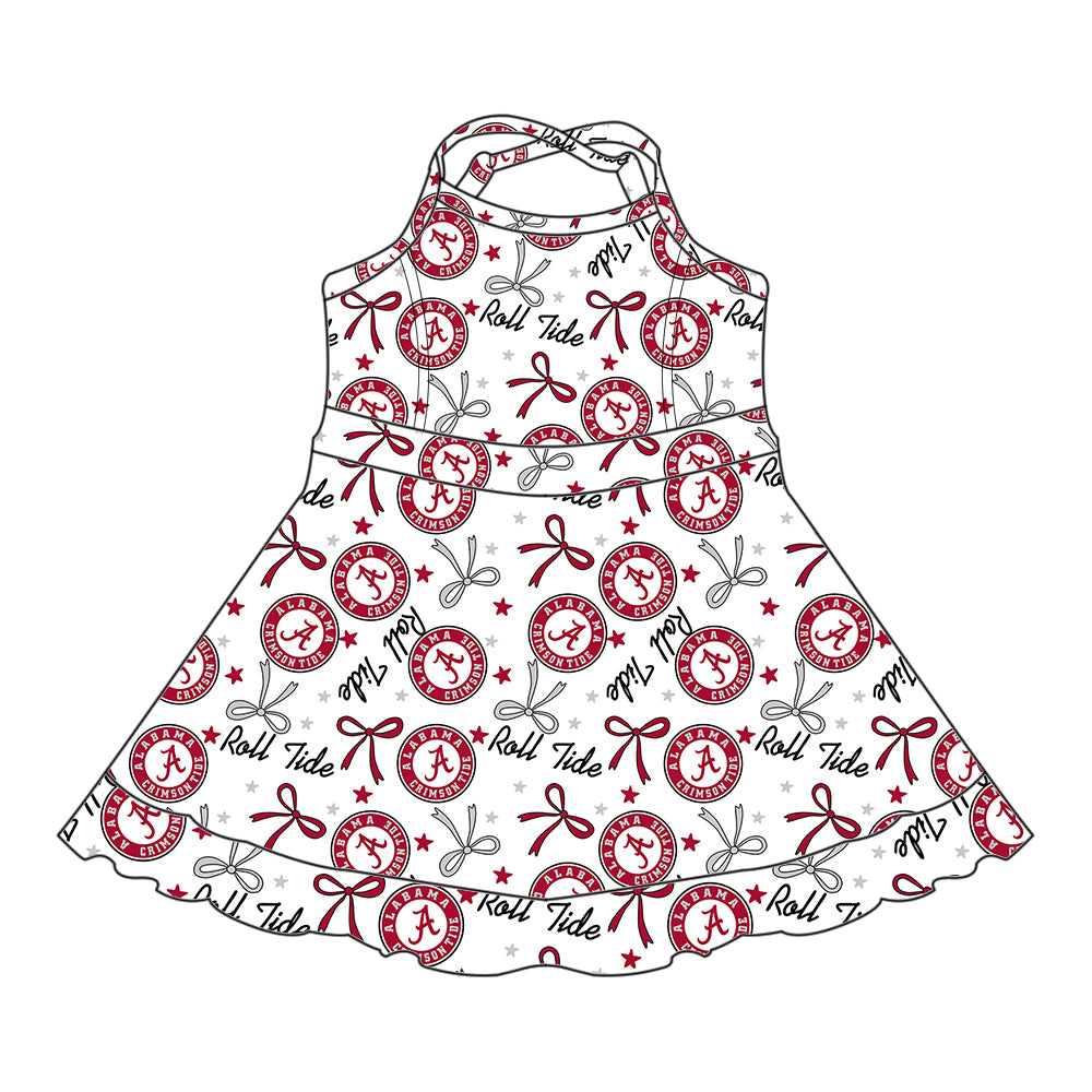 (Custom Design Preorder MOQ 5 Each Item)Team's Alabama Print Family Matching Clothes