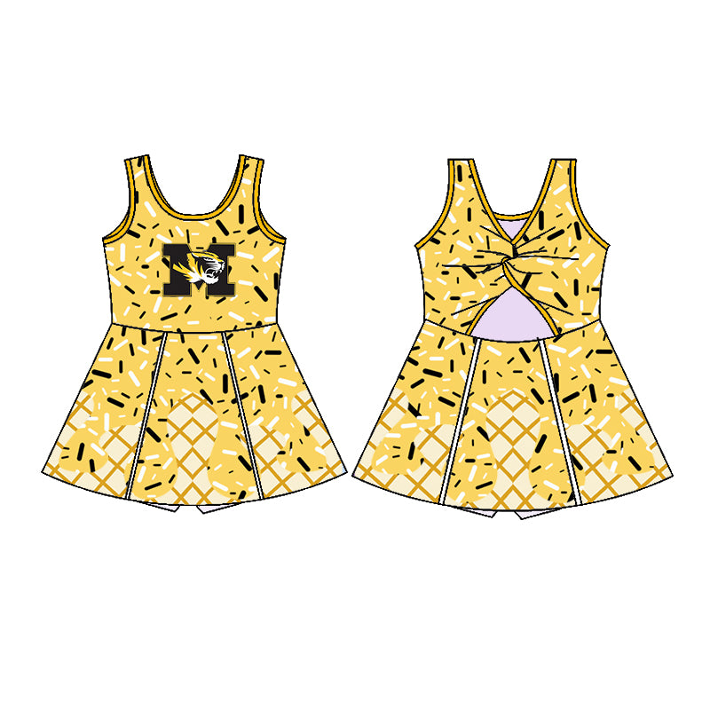 (Custom Design Preorder MOQ 5 Each Item)Team's Missouri Tigers Print Family Matching Clothes