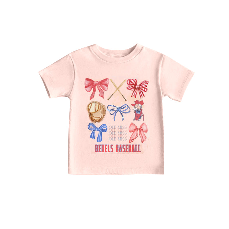 (Custom Design Preorder MOQ 5) Team's OLe Girls Summer Tee Shirts Top