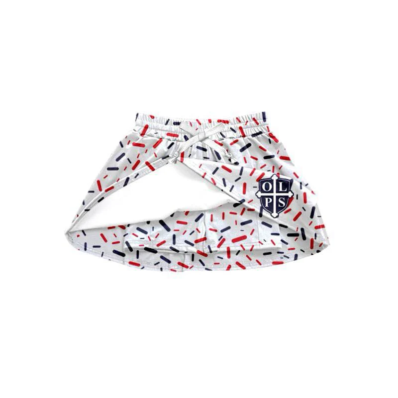 (Custom Design Preorder MOQ 5) Team's OLPS Sprinkles Girls Bottom Skirts Shorts