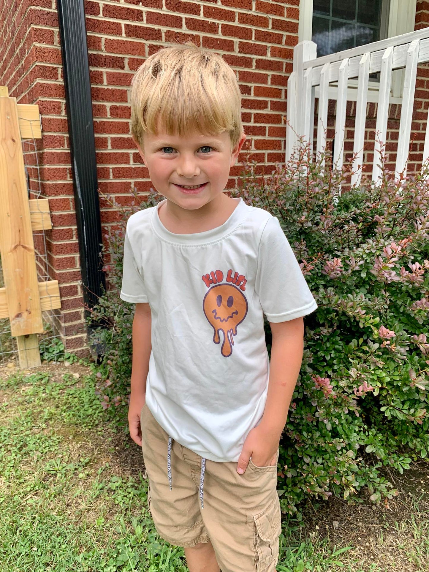 BT0269 On my Moms smiling top kids Tshirts