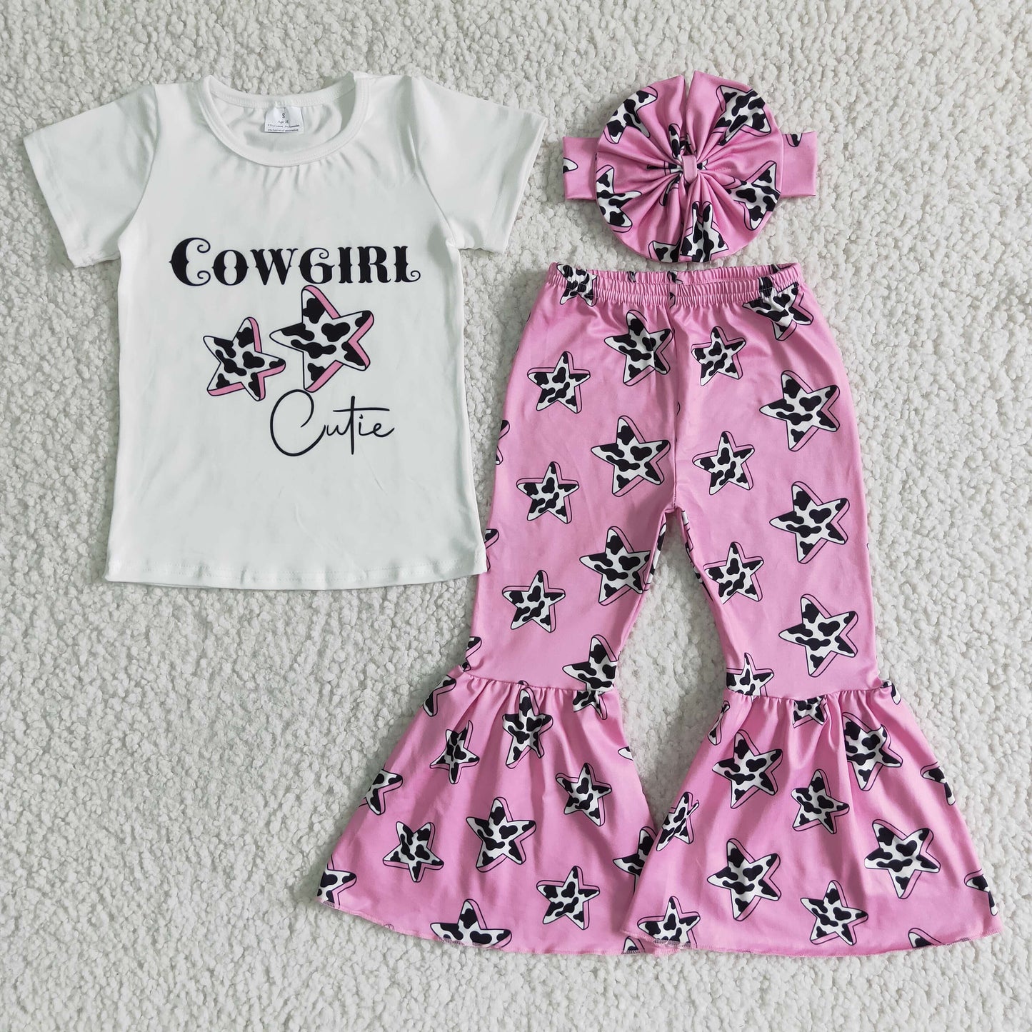 (Promotion)Cowgirl cutie shirt star pants girls western clothes GSPO0044