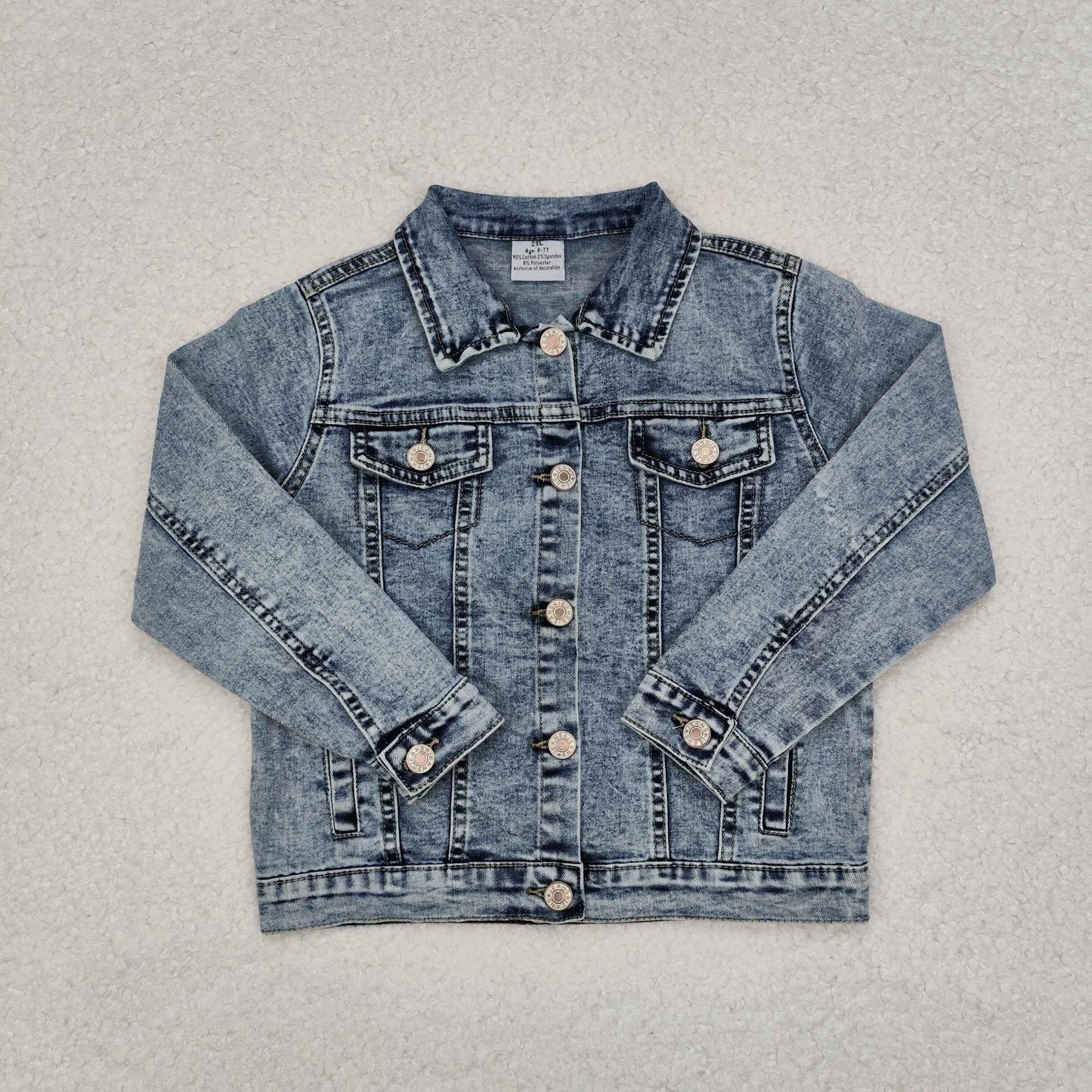 High quality girls denim jackets 6 A5-14