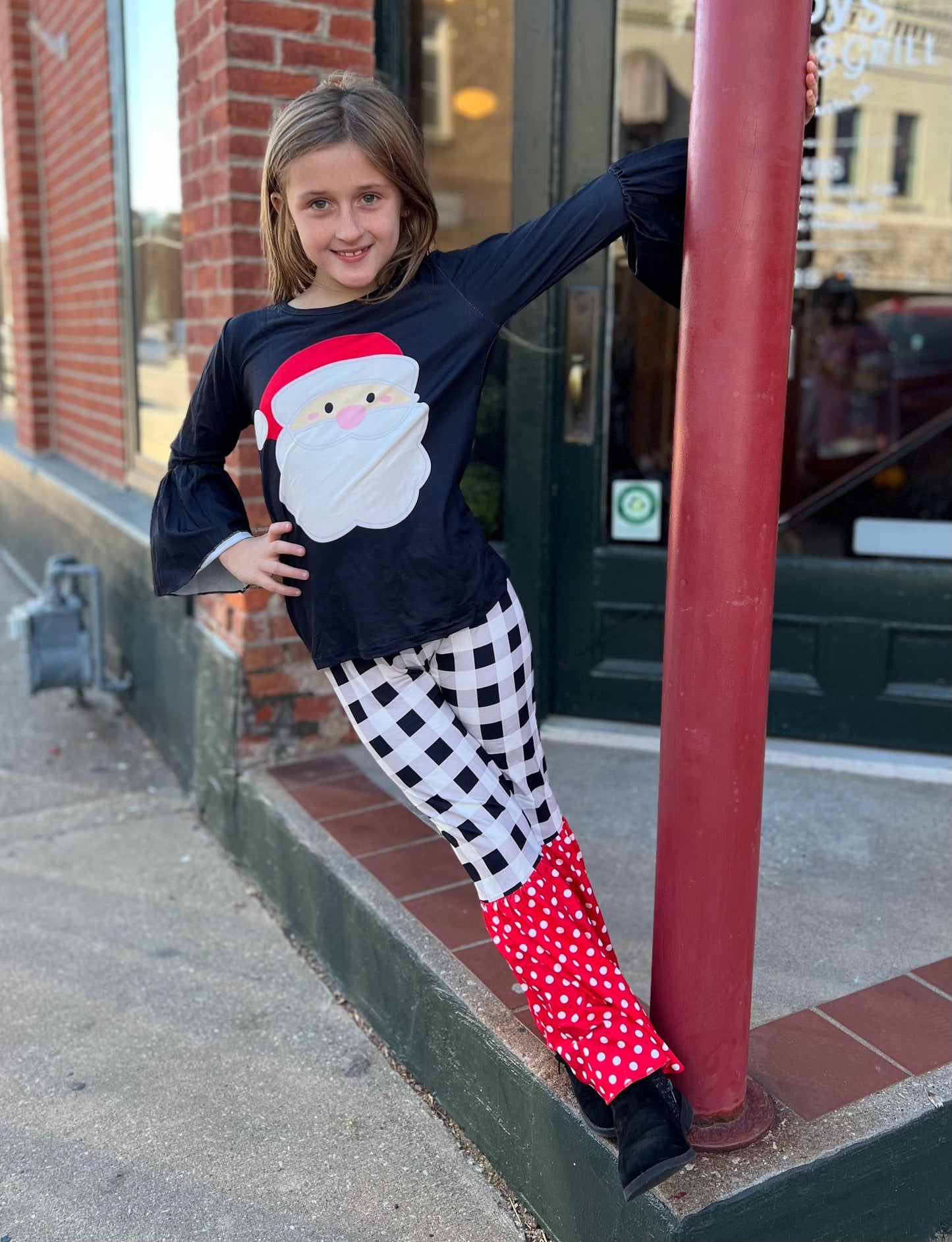(Promotion) Santa Girls Christmas outfits 6 A8-14