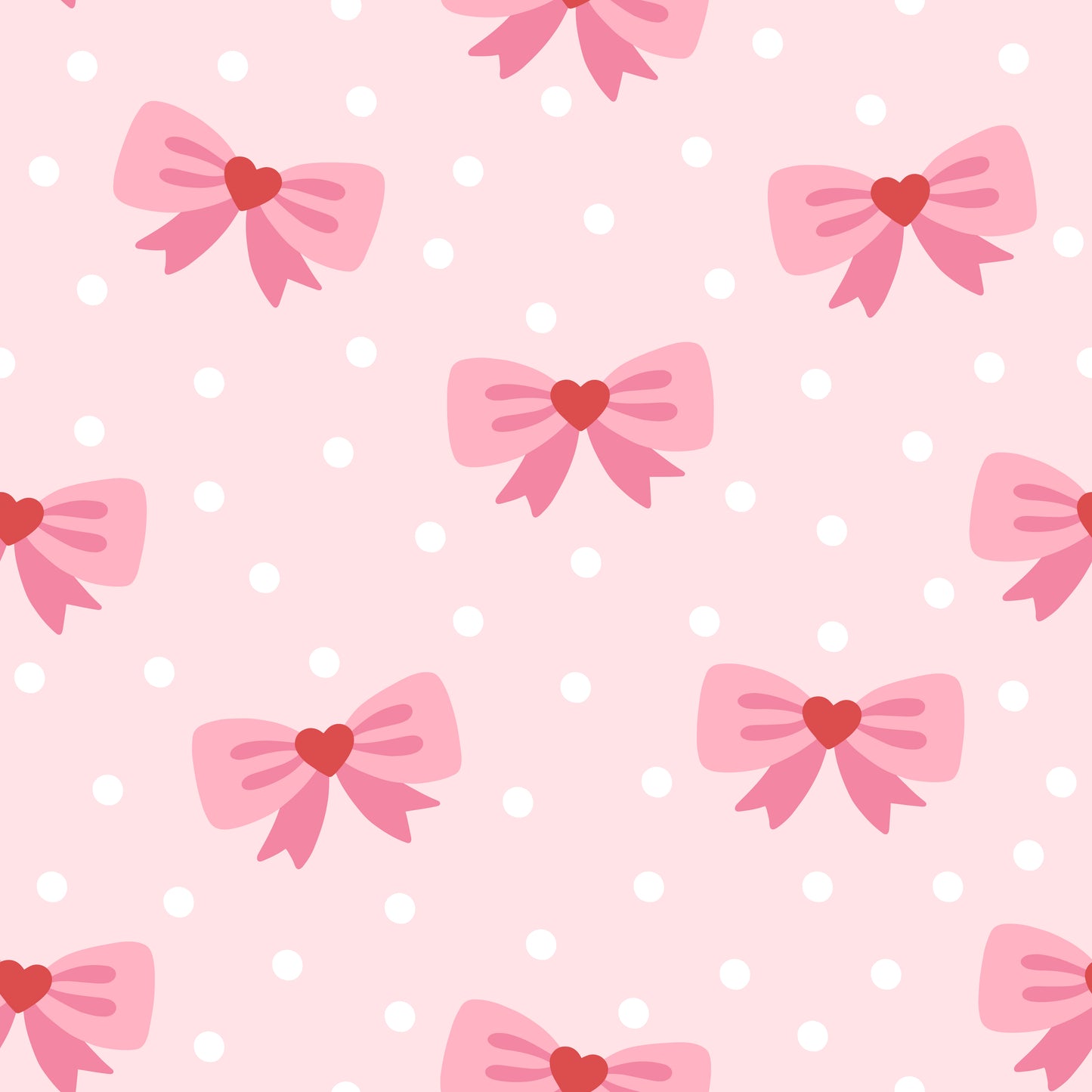 (Custom Design Preorder MOQ 5) Pink Heart Bows Print Baby Girls Valentine's Day Sleeper Zipper Romper