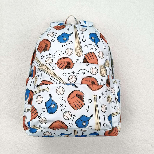 USA-Shop BA0075 Kids bag baseball print backpack