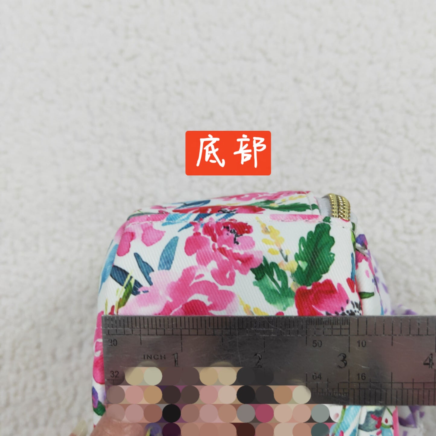 BA0102 Girls purple flowers lunch picnic thermal bags