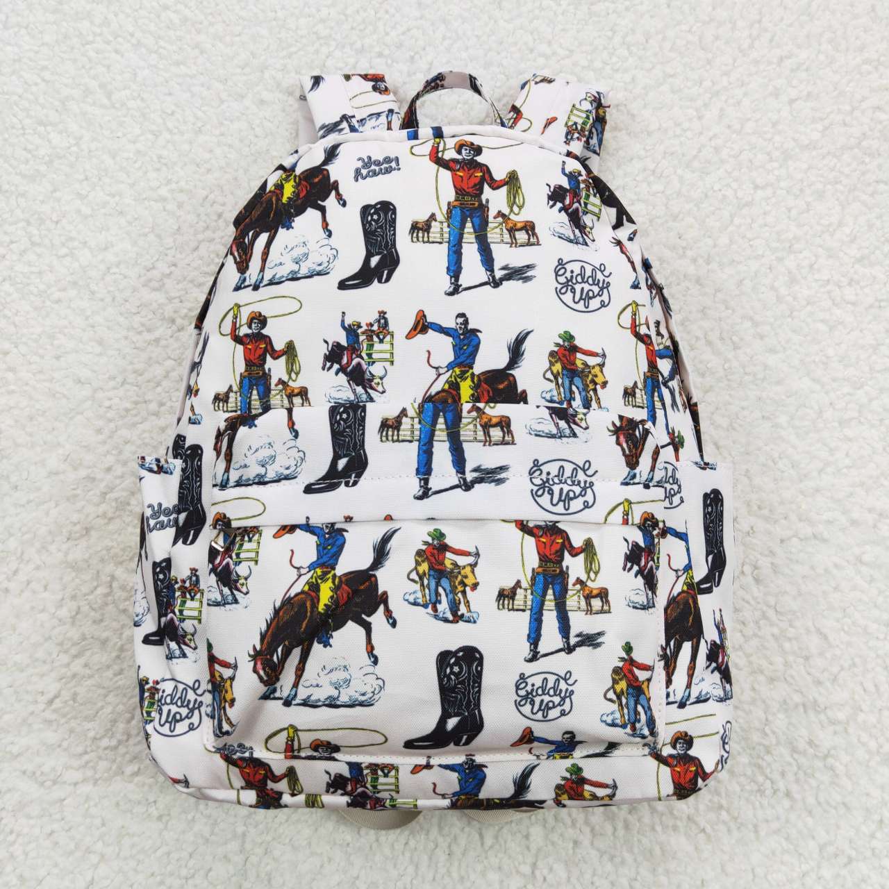 USA-Shop BA0142 Kids bag rodeo print western backpack