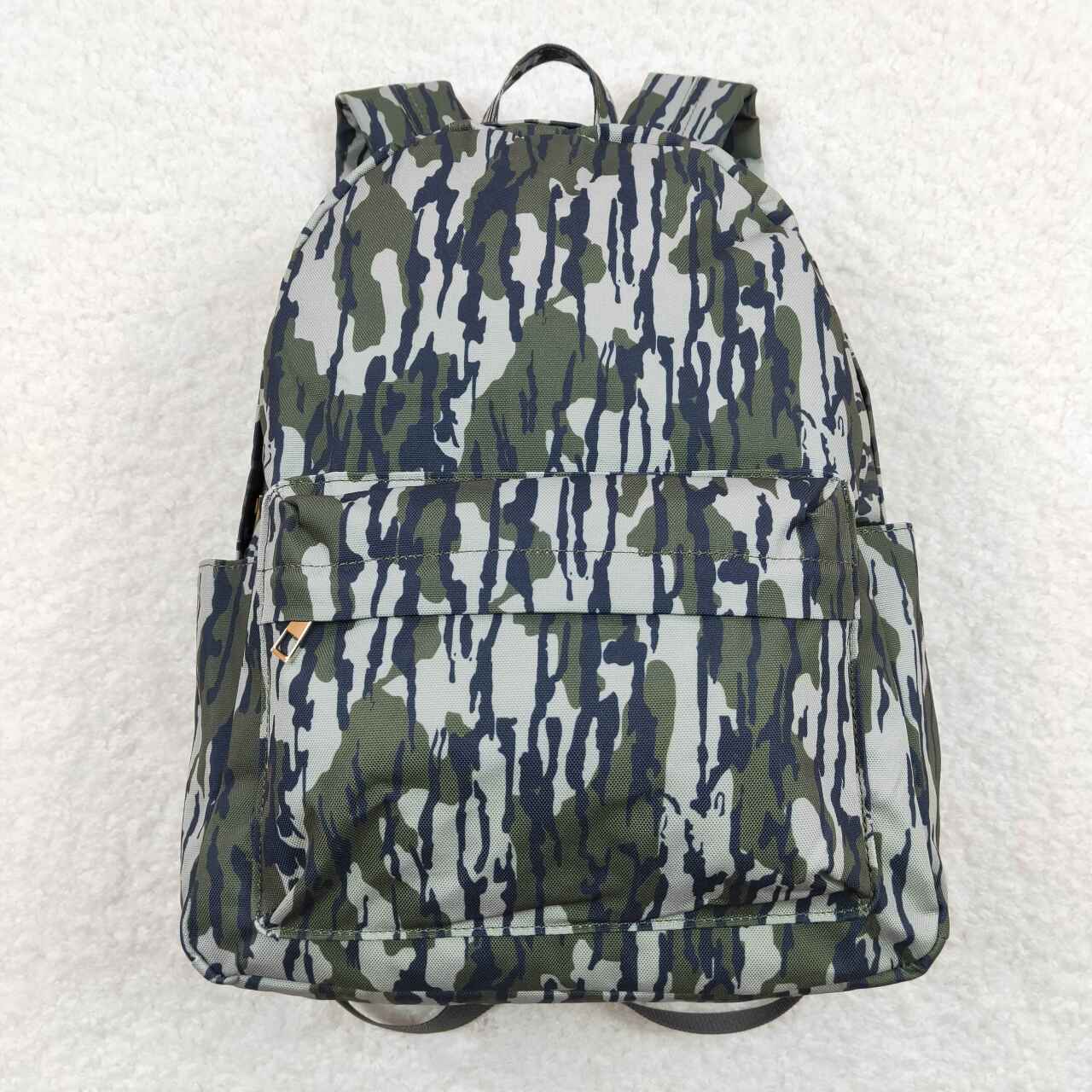 Camo Print Kids Go to School Bags Backpack Lunch Boxes