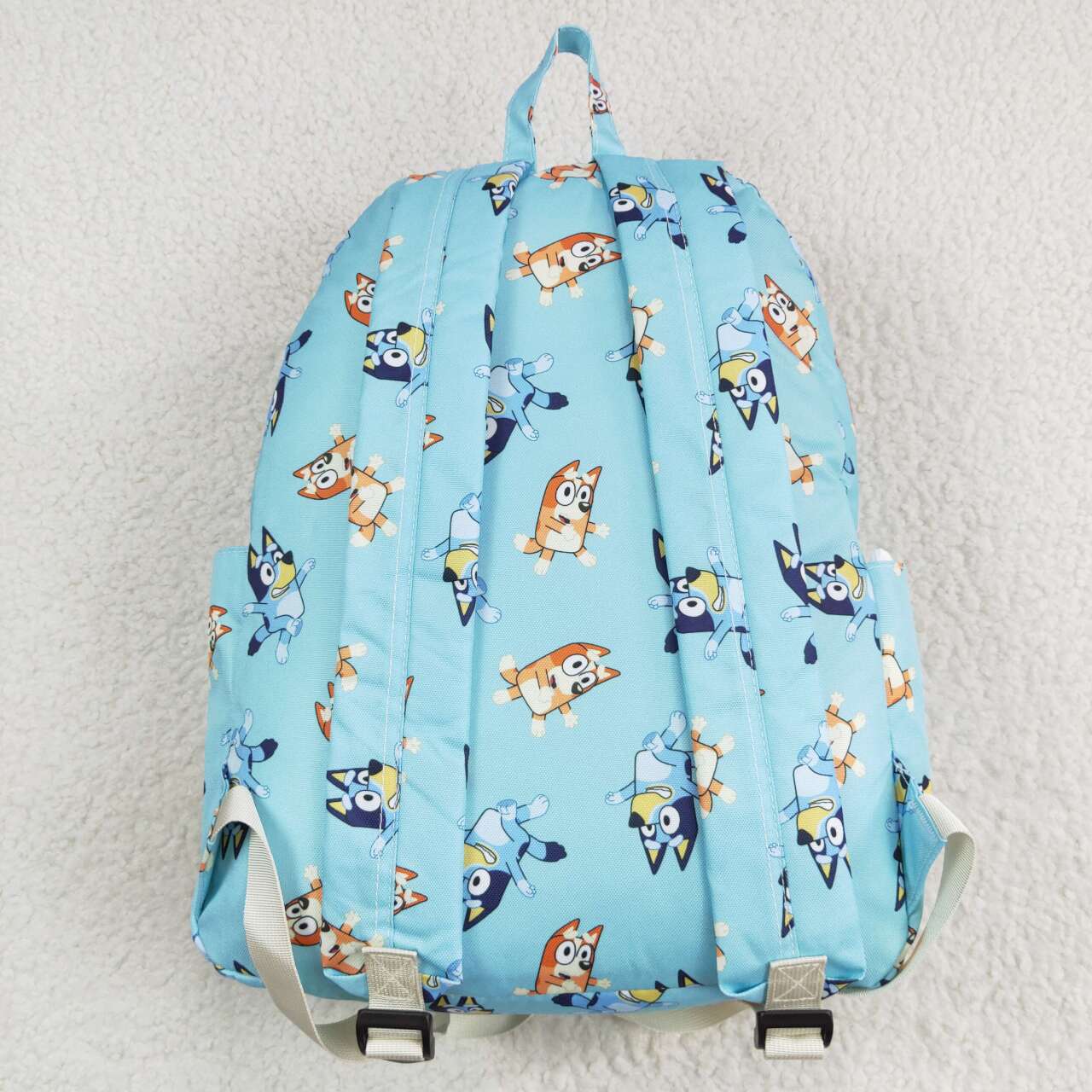 USA-Shop BA0195 Cartoon Dog Blue Print Kids Backpack