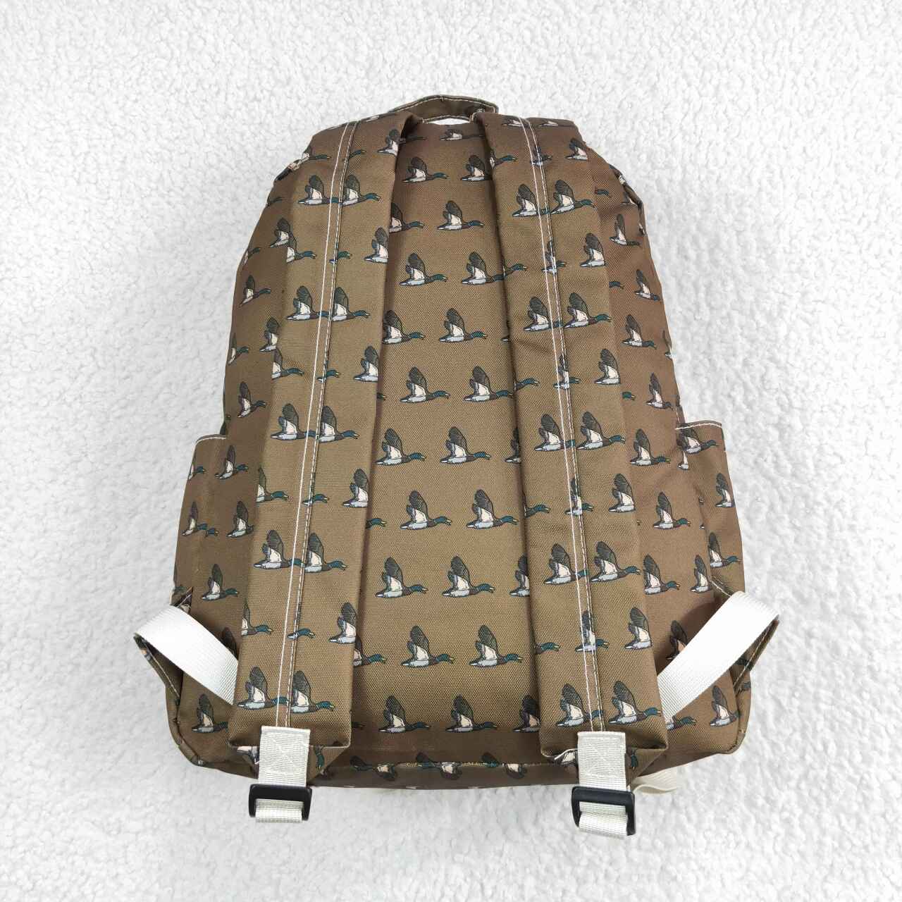 BA0201 Brown Duck Print Kids Hunting Backpack