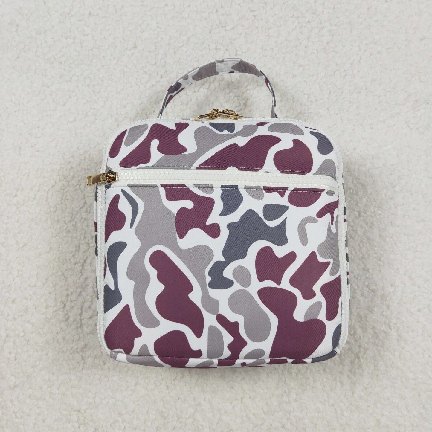 BA0227 Camo Print Lunch Boxes Picnic Thermal Bags