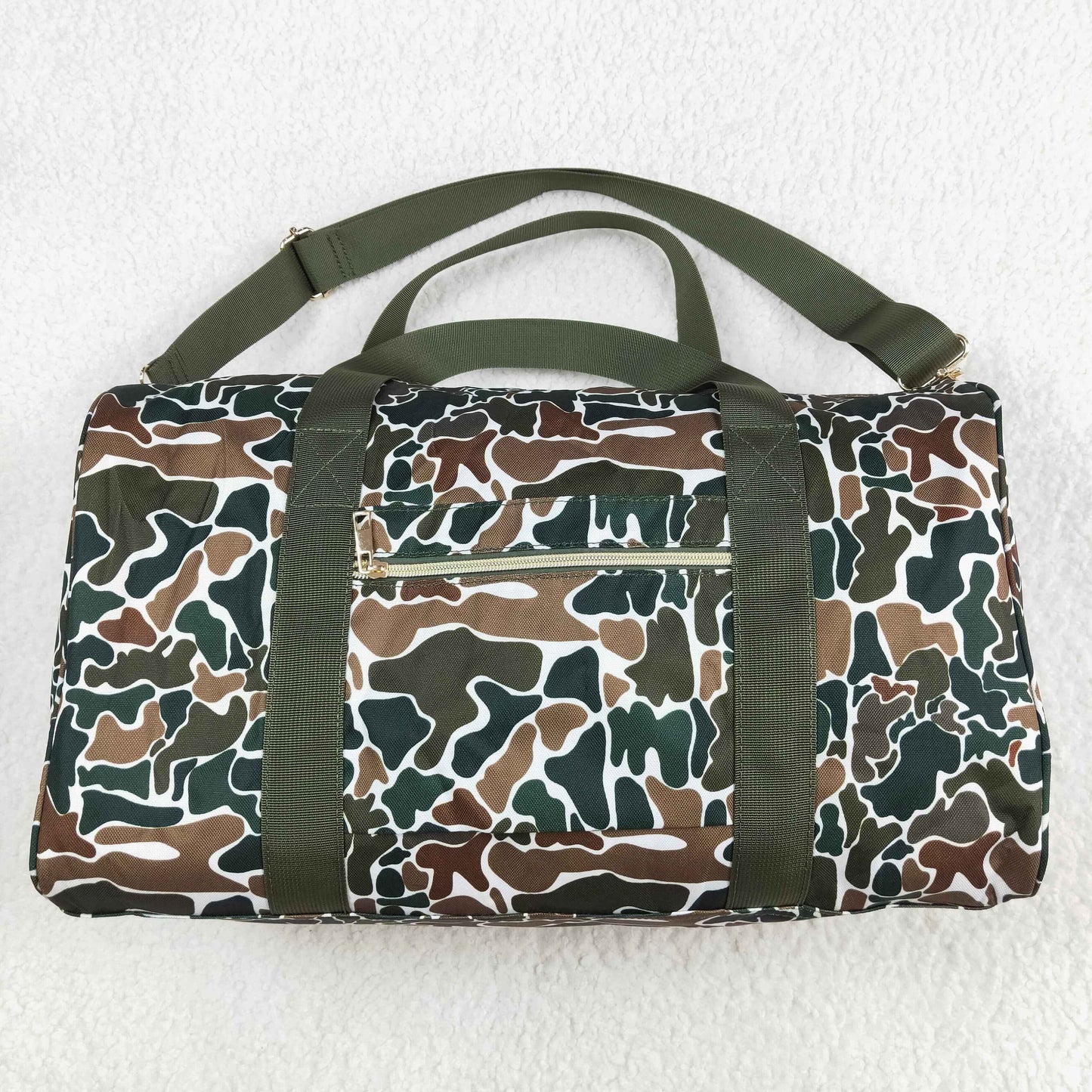 5 Colors Camo Print Gym Bag Kids Overnight Bags