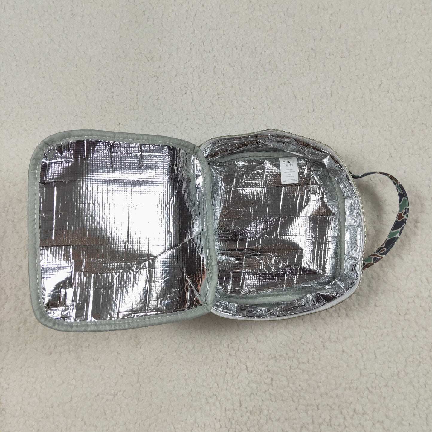 USA-Shop BA0270 Duck Green Camo Print Lunch Boxes Picnic Thermal Bags