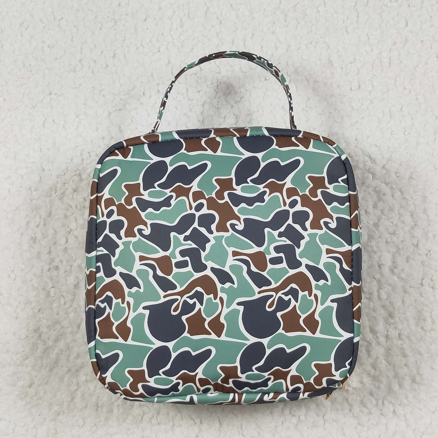 USA-Shop BA0270 Duck Green Camo Print Lunch Boxes Picnic Thermal Bags