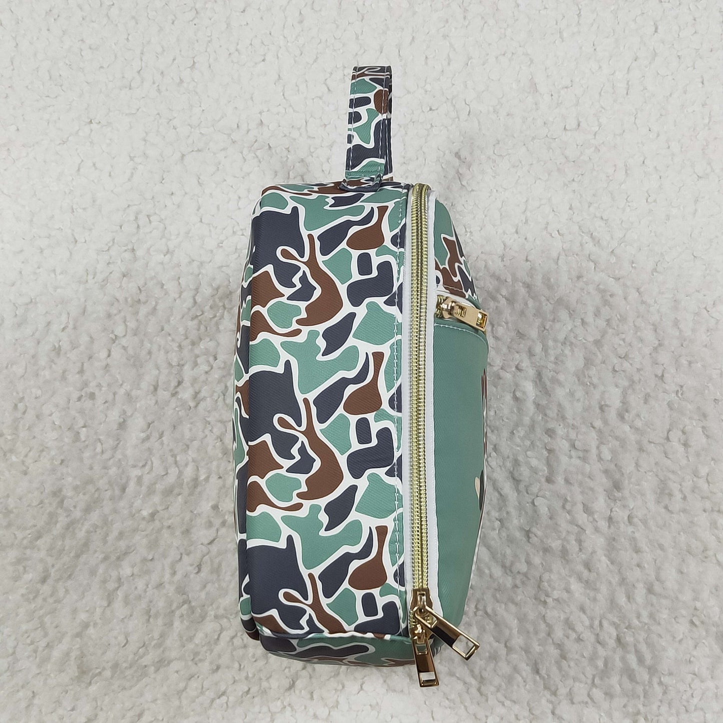 USA-Shop BA0270 Duck Green Camo Print Lunch Boxes Picnic Thermal Bags