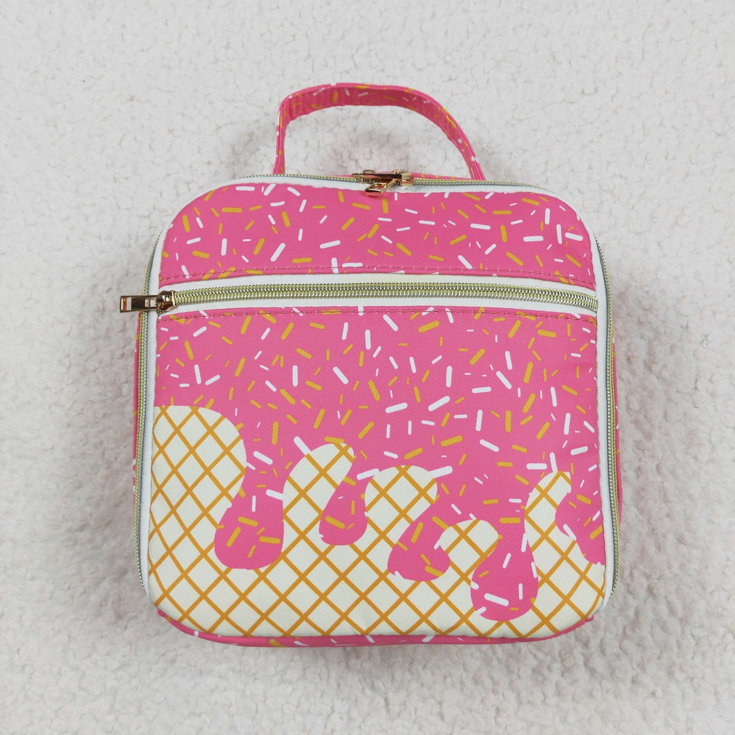 9 Styles Sprinkles Print Kids Go to School Bags Backpack Lunch Boxes Overnight Bags
