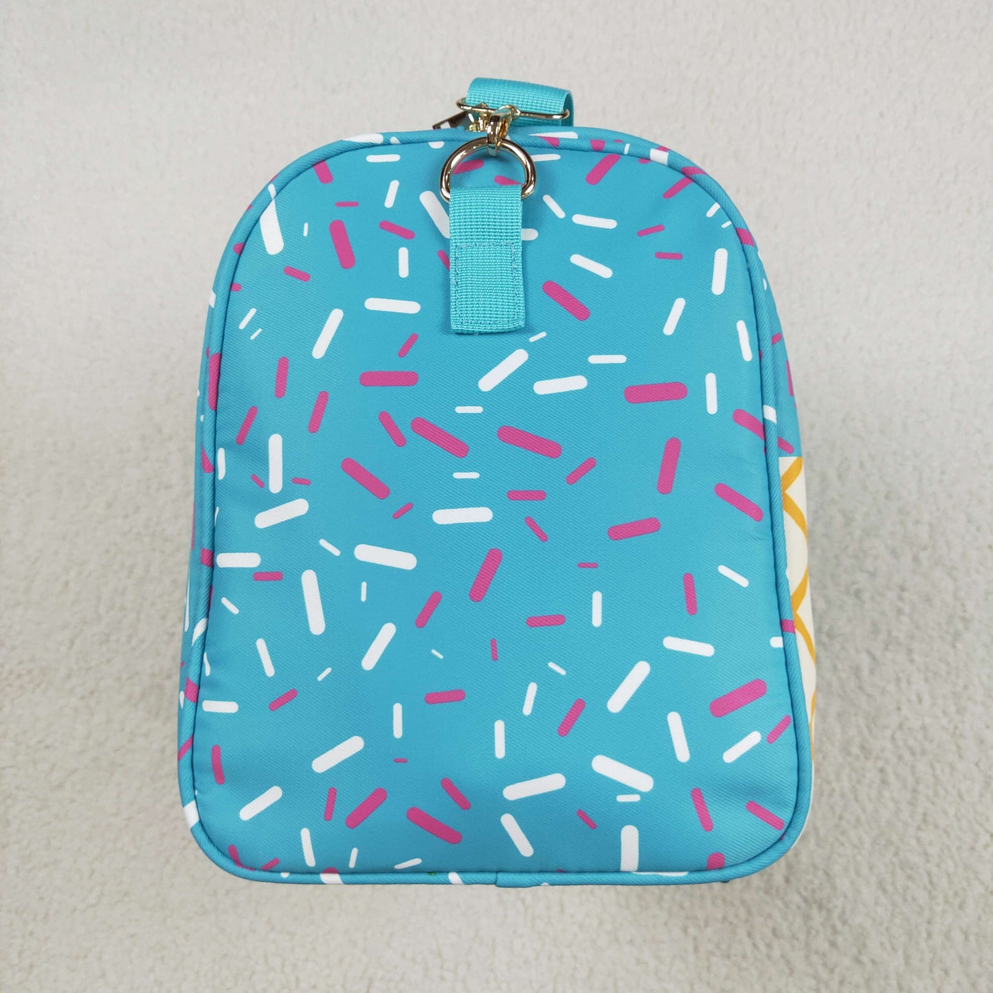 BA0304  Sprinkles Blue Print Gym Bag Overnight Bags