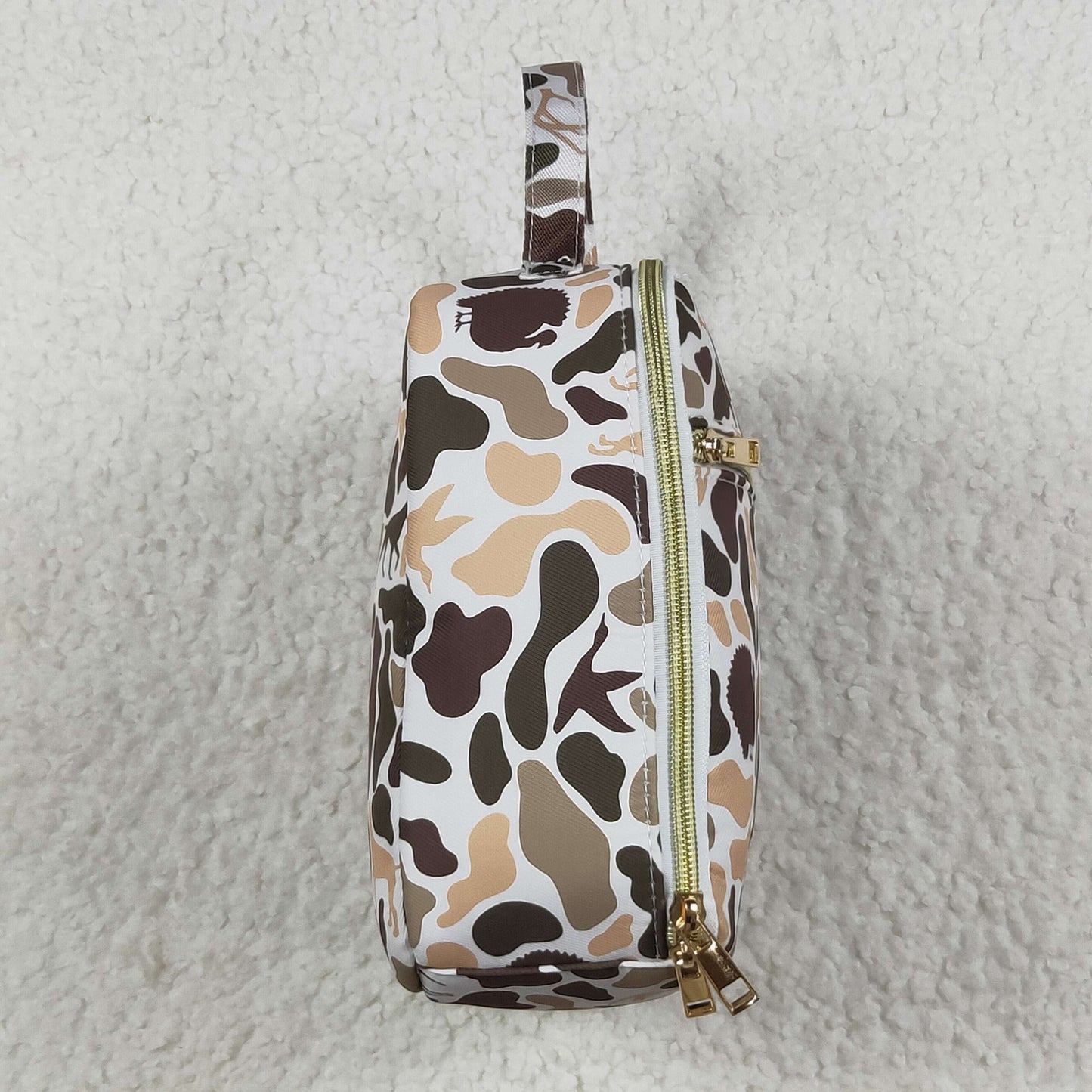 BA0305 Dog Duck Camo Print Lunch Boxes Picnic Hunting Thermal Bags