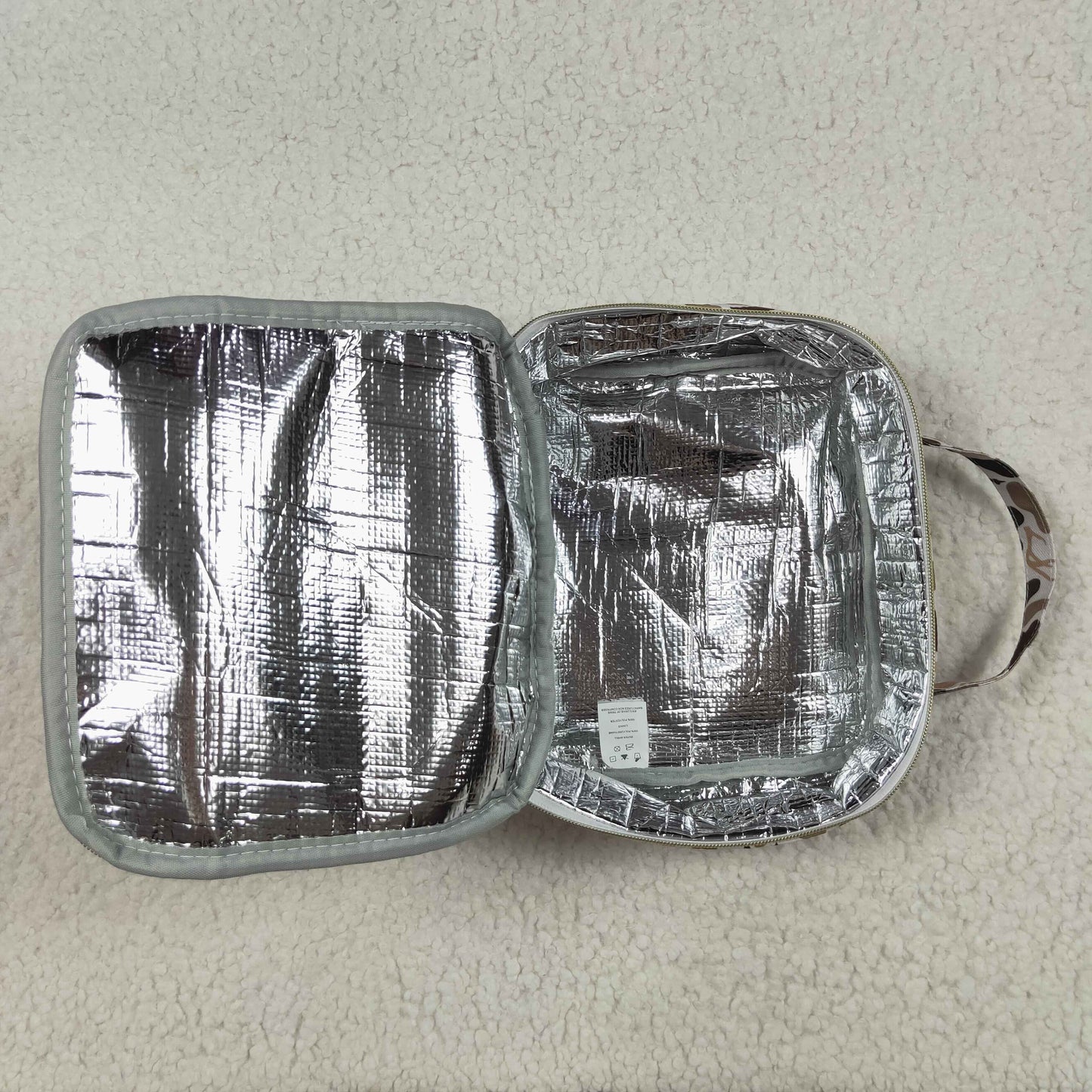 BA0305 Dog Duck Camo Print Lunch Boxes Picnic Hunting Thermal Bags