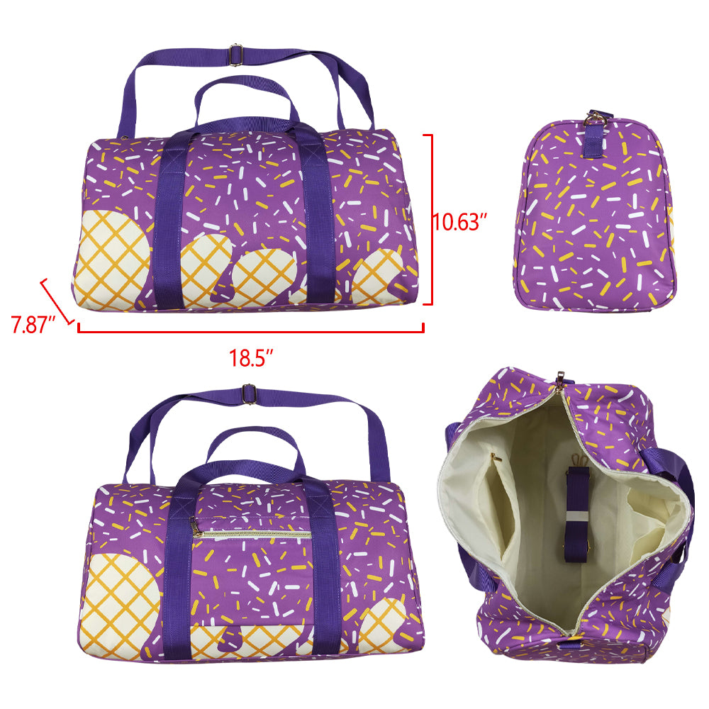 9 Styles Sprinkles Print Kids Go to School Bags Backpack Lunch Boxes Overnight Bags