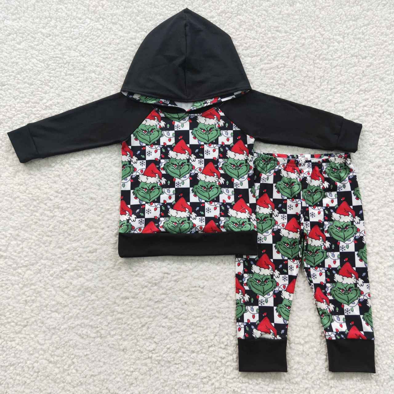 3 Print Christmas Hoodie Outfits Brothers Wear