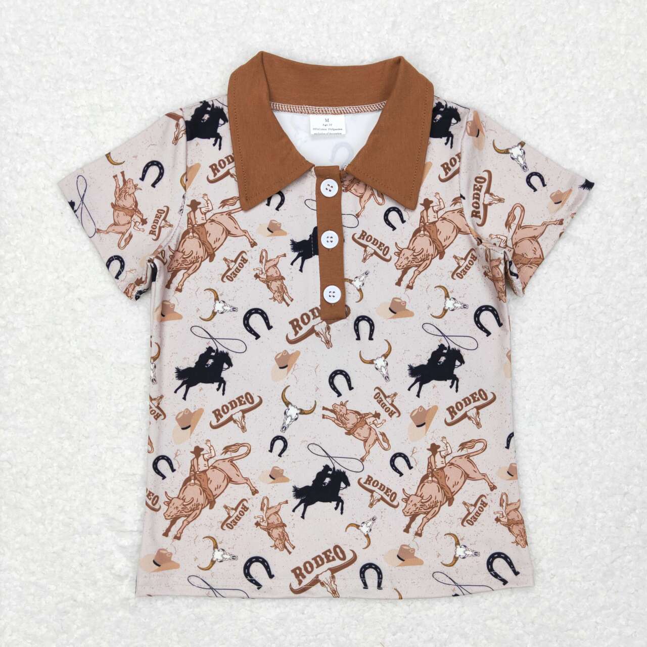 Rodeo Print Sibling Summer Western Matching Clothes