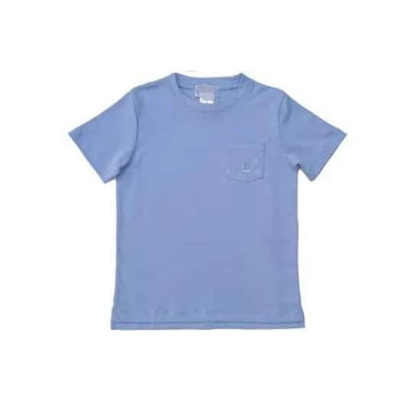 (Pre-order)BT0669 Blue Boys Summer Tee Shirts Top