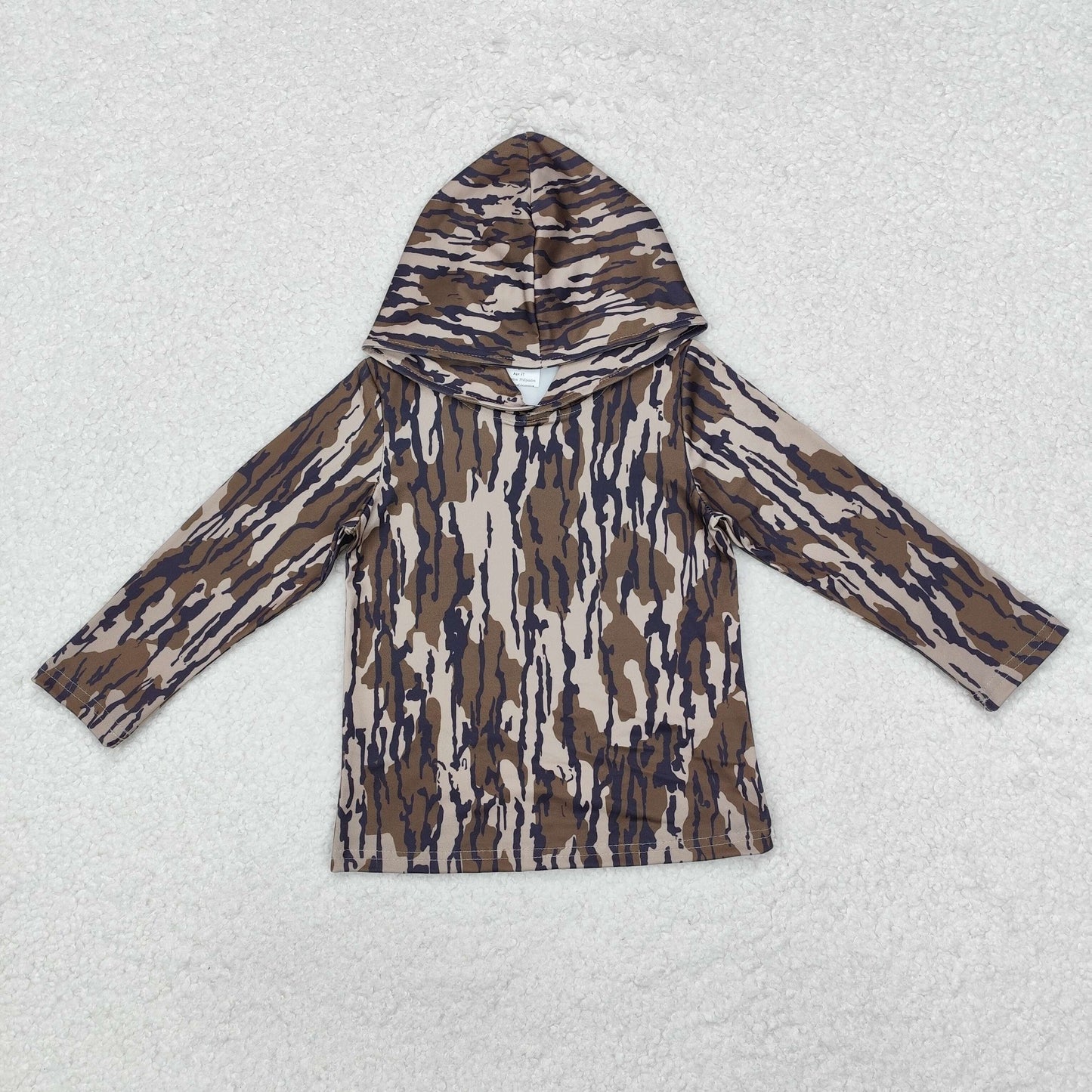 USA-Shop BT0920 Camo Print Boys Fall Hoodie Top