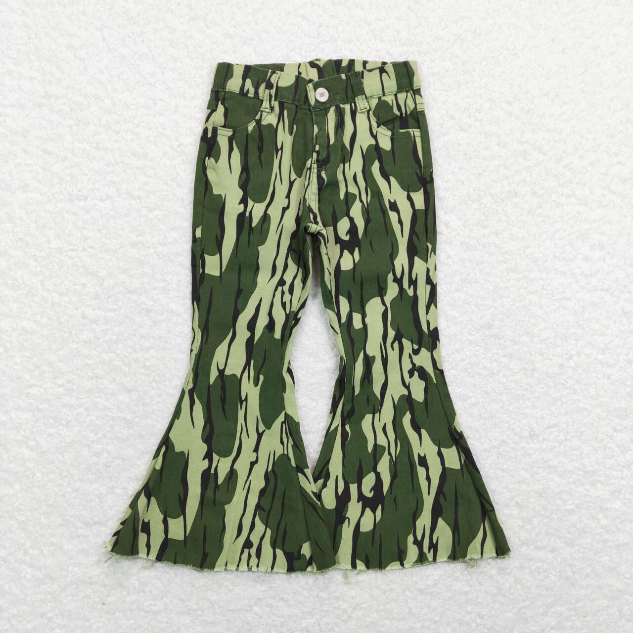 Camo Print Denim Hunting Jeans Kids Pants Sibling Wear