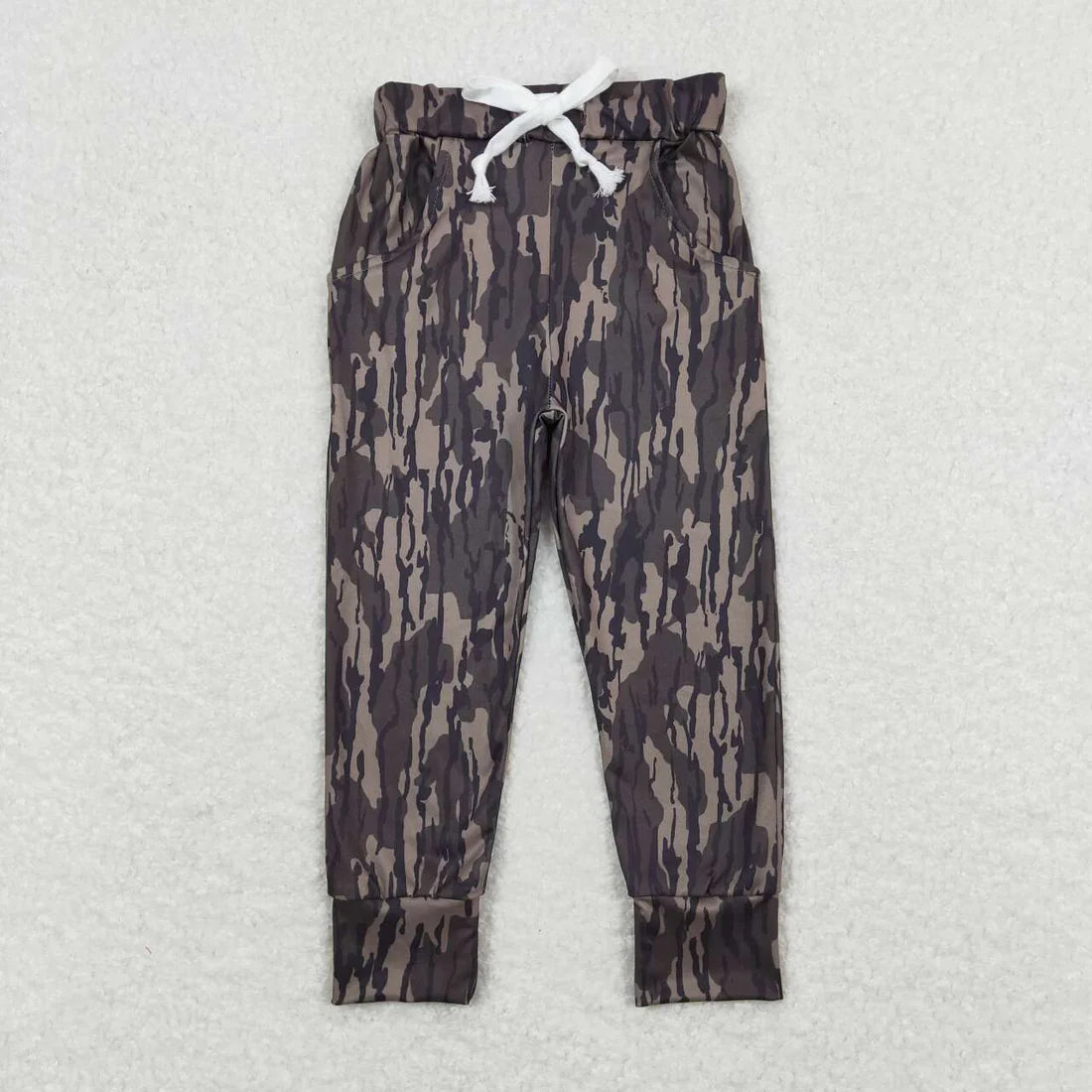 Camo Print Boys Hunting Pockets Pants Brothers Wear