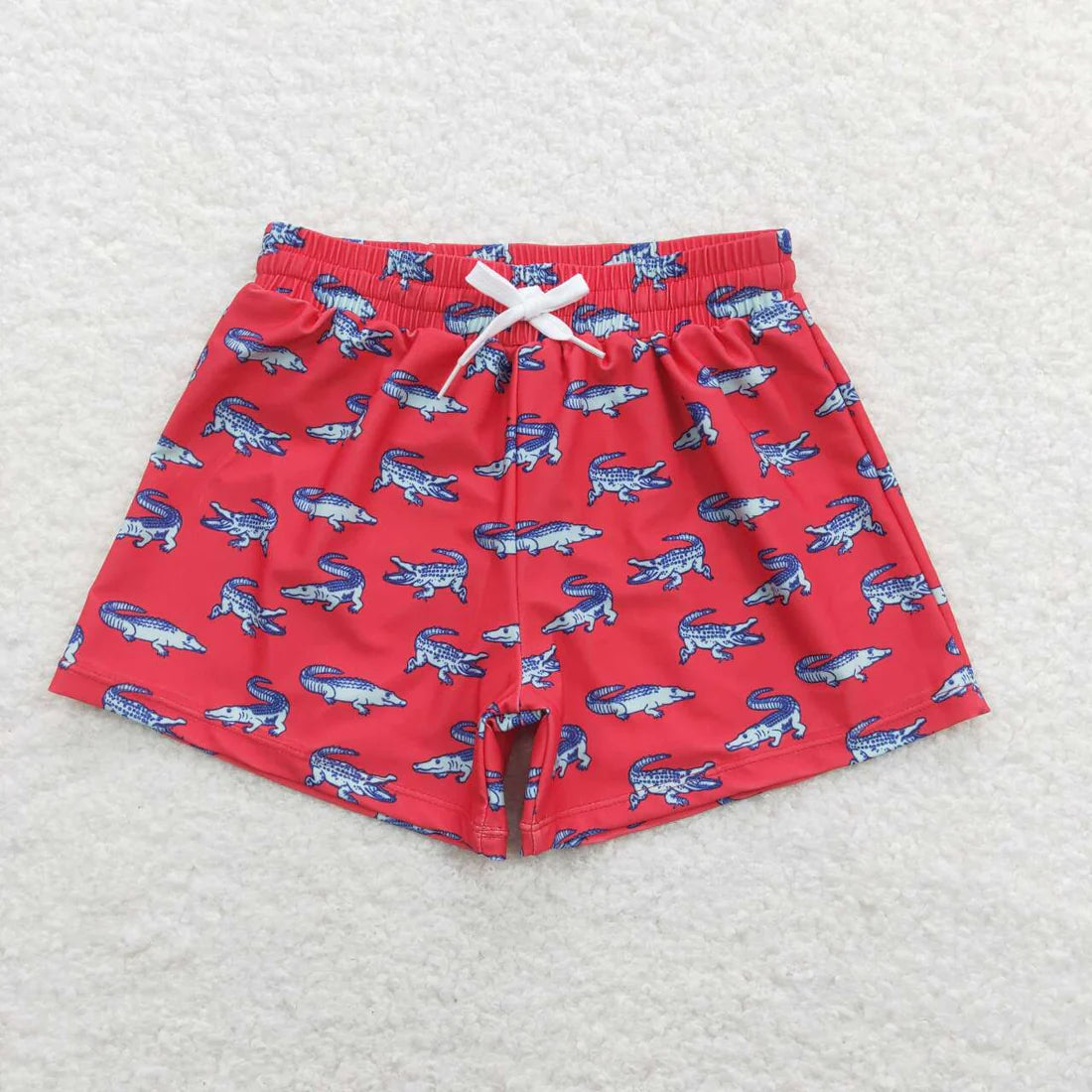12 Design Fish Print Boys Swim Trunks Brothers Wear