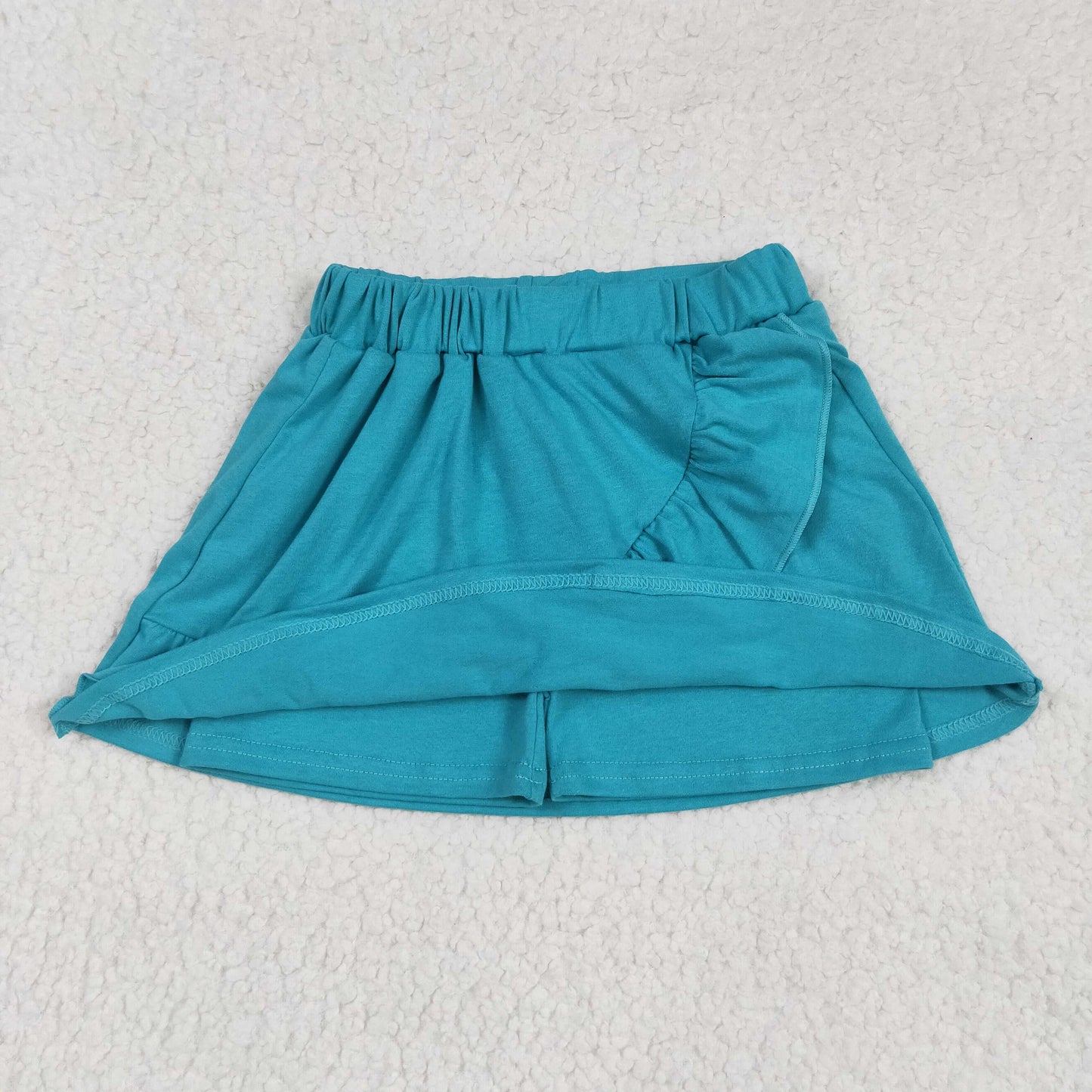 GLK0060 Blue Color Girls Summer Bottom Shorts Skirts