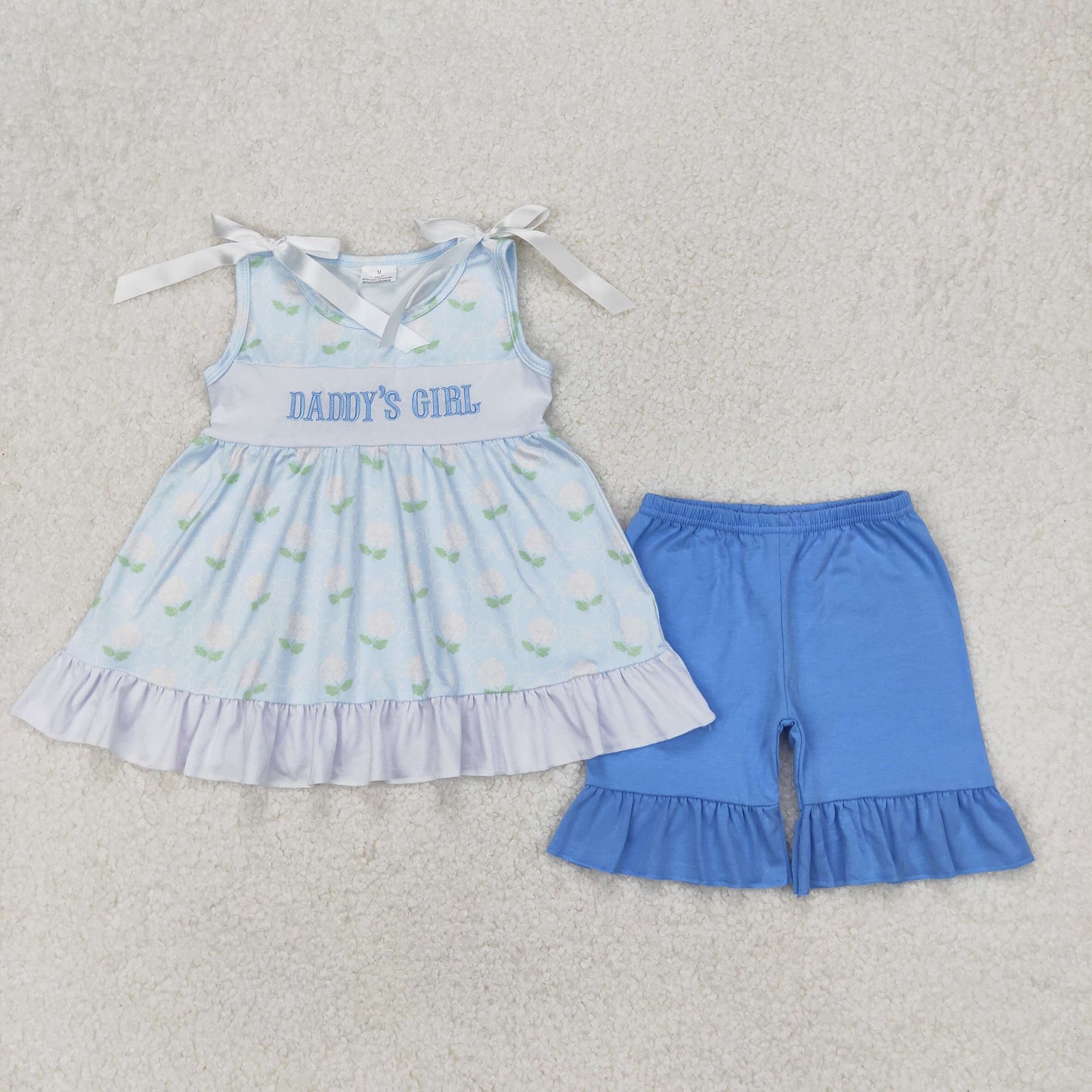 DADDY'S GIRL Girls Summer Clothes Set Sisters Wear