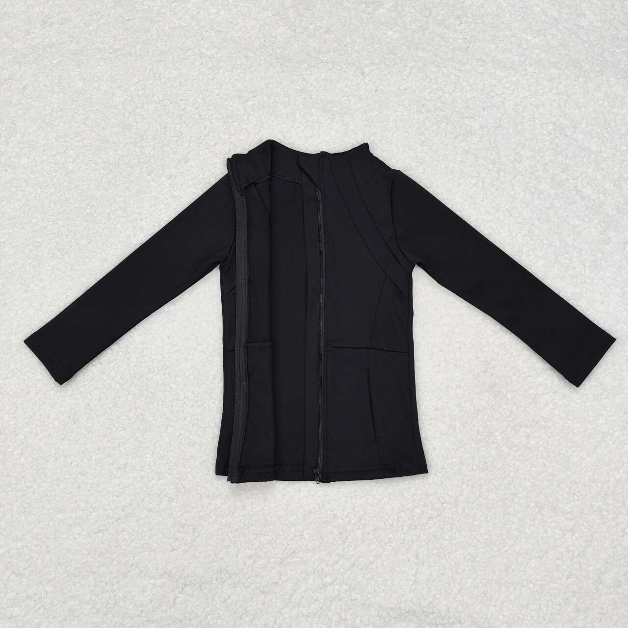 Black Color Girls Yoga Clothes Sisters Matching Wear