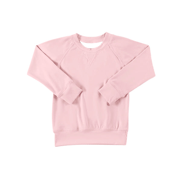 (Pre-order)GT0967 Pink Color Girls Long Sleeve Yoga Tee Shirts Top