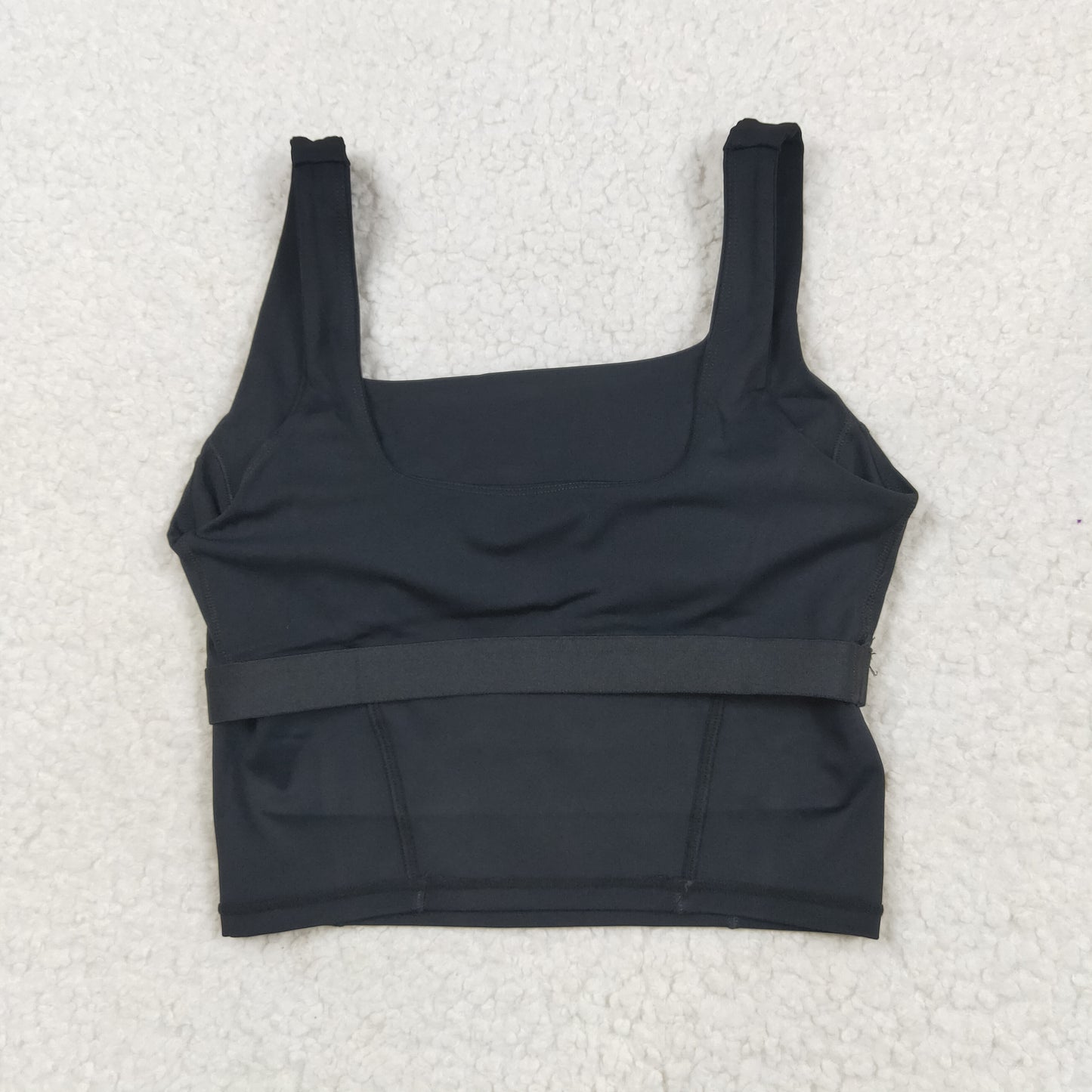 USA-Shop GT1050 Adult Black Color Woman Yoga Tank Top