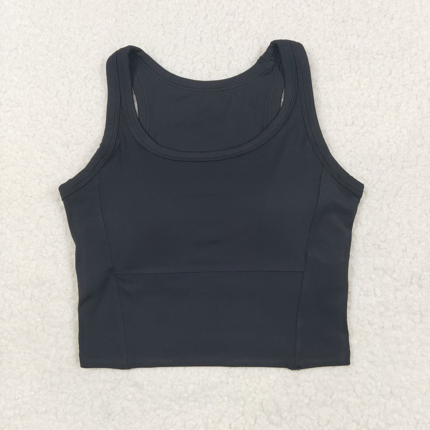 USA-Shop GT1052 Adult Black Color Woman Yoga Tank Top