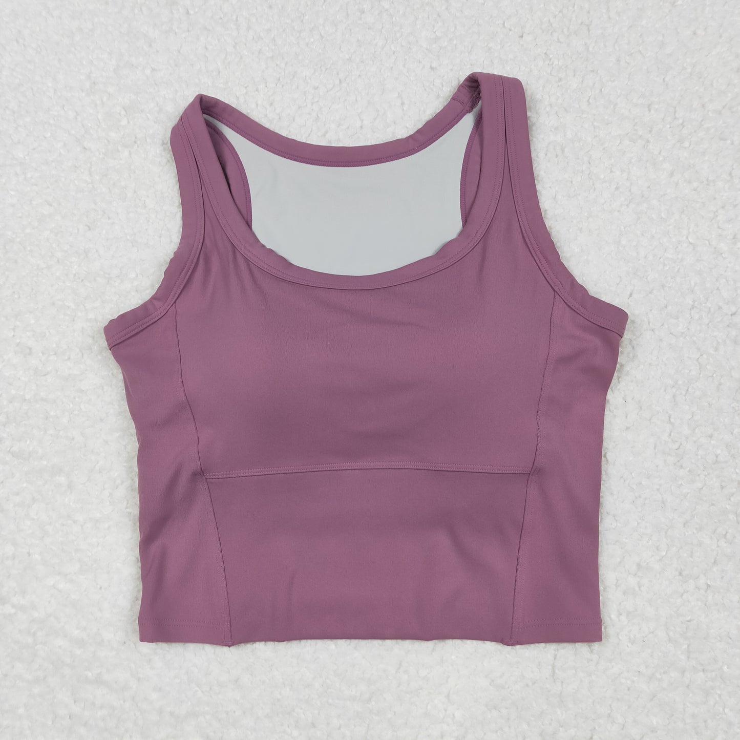 USA-Shop GT1053 Adult Purple Color Woman Yoga Tank Top