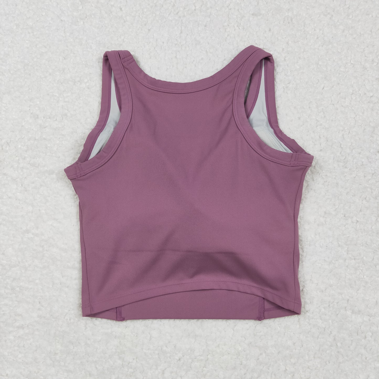 USA-Shop GT1053 Adult Purple Color Woman Yoga Tank Top