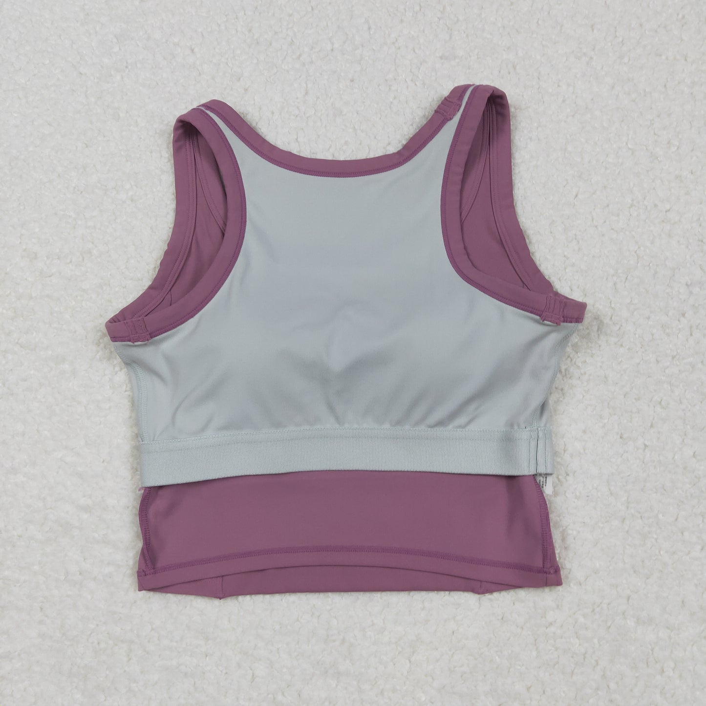 USA-Shop GT1053 Adult Purple Color Woman Yoga Tank Top